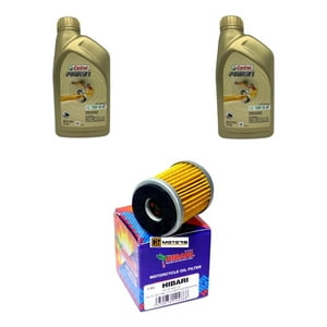 Castrol - Kit Mantencion Moto Yamaha Xmax 300 / 2L Full + Filtro