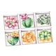 thumbnail image 1 of 6pcs 13x13cm efecto 3d antideslizante impermeable pegatina ba?era plantas suculentas, 1 of 5