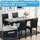 thumbnail image 5 of 50 Unids Gabinete Puerta Parachoques Tiras Transparente Mesa Almohadilla Antideslizante Pielniture Goma Parachoquess Almohadillas Autoadhesivo Armario Puerta Marco Vidrio Superior Parachoques para Caj, 5 of 7