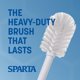 thumbnail image 2 of Cepillo para platos Carlisle FoodService Sparta 367600TC02, 28 cm, blanco, 2 of 8