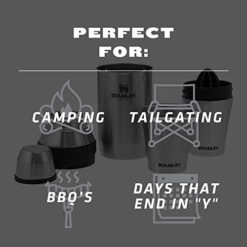 Set de Coctelera Stanley Sistema Adventure Happy Hour 2X Acero