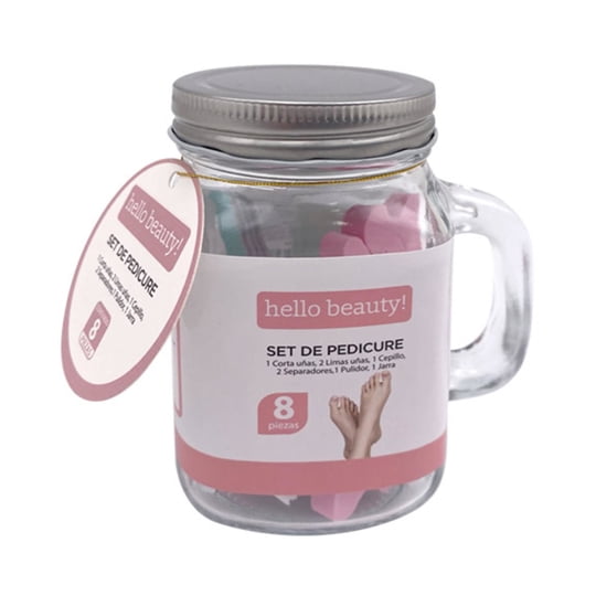 Set De Pedicure 8 Piezas 1 Un Hello Beauty