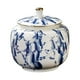 thumbnail image 1 of Tarro De Jengibre De Cerámica, Tarros De Almacenamiento Elegantes, Tarro De Templo De Porcelana, Decoración Del Hogar, 900ML, 1 of 3