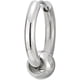 thumbnail image 3 of Pendientes de aro con bisagras de acero inoxidable con cuentas circulares para hombres y mujeres (2 unidades), 3 of 5