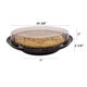 thumbnail image 2 of Soporte para tartas D&W Fine Pack KitchenDance de 9 pulgadas y 160 unidades, 2 of 8