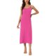 thumbnail image 2 of INSPIRE CHIC Vestido de Noche de Rayón Suave sin Mangas con Tirantes Espagueti para Mujer, Cuello Redondo para Primavera Verano, Talla 2XL Rojo Rosado, 2 of 6