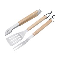 Fontina - Set De Parrilla 3 Piezas Acero Inoxidable