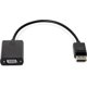 thumbnail image 1 of Adaptador HP de DisplayPort a VGA macho a hembra, 1 of 1