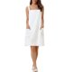 thumbnail image 2 of INSPIRE CHIC Vestido de Toalla de Mujer con Cierre de Tela de Terry Absorbente de Secado Rápido con Tirantes Ajustables y Bolsillos XS Blanco, 2 of 6