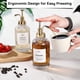 thumbnail image 4 of Dispensador De Sirope De Café 500 Ml Paquete De 4 Con Etiquetas Gold Pump, 4 of 7