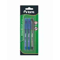 3 Bolígrafos Gel Quick  Torre