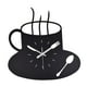 thumbnail image 4 of Reloj De Pared Creativo De 12 Pulgadas, Relojes De Pared Decorativos Silenciosos, Reloj Sin Tic-tac Para Café, 4 of 5