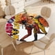 thumbnail image 4 of Deadpool y Wolverine-theme Fitted Round Tablecloths Elastic Edged Table Covers Waterproof Table Cloth for Kitchen Holiday Party Tables Decor 120cm, 4 of 6