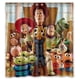 thumbnail image 1 of Cortina de ducha de Toy Story, juego de cortinas de baño con ganchos, tamaño 66 x 72 pulgadas, 1 of 3