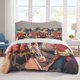 thumbnail image 1 of Wonder Woman Bedding Sets Cartoon Duvet Cover Lightweight 3 Piece Bet Sets for Kids Boys Girls, 1 of 5
