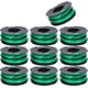 thumbnail image 1 of Carrete de Reemplazo para Recortadora de 30ft 0.080-inch DF-080 para Black*and*Decker GH1000 GH1100 GH2000, Recortadora de Cuerdas, DF-080 y DF-080-BKP, Piezas de Borde de Doble Línea, Carrete de, 1 of 6