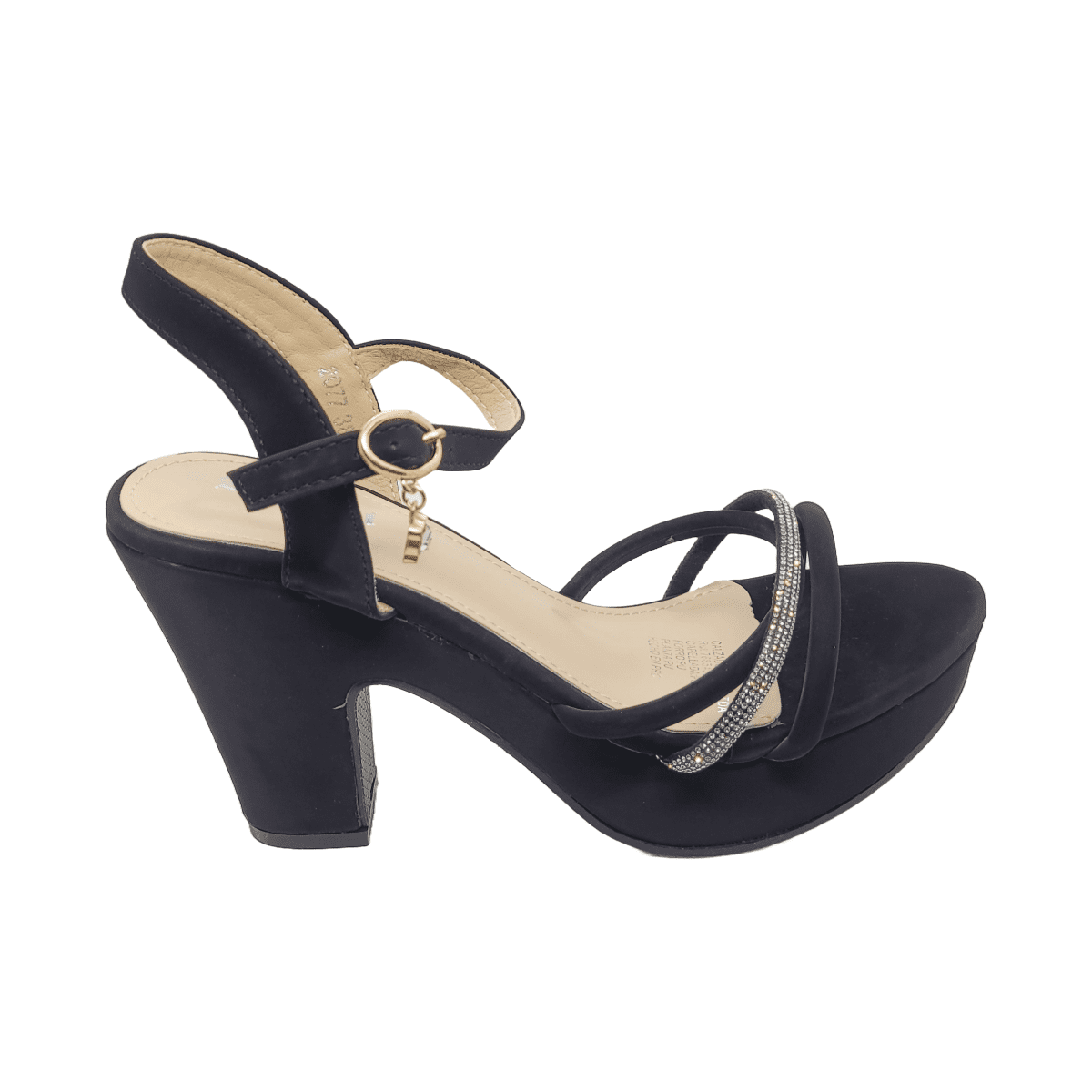 Sandalias De Fiesta Aguxi Black 2077 - Talla 39