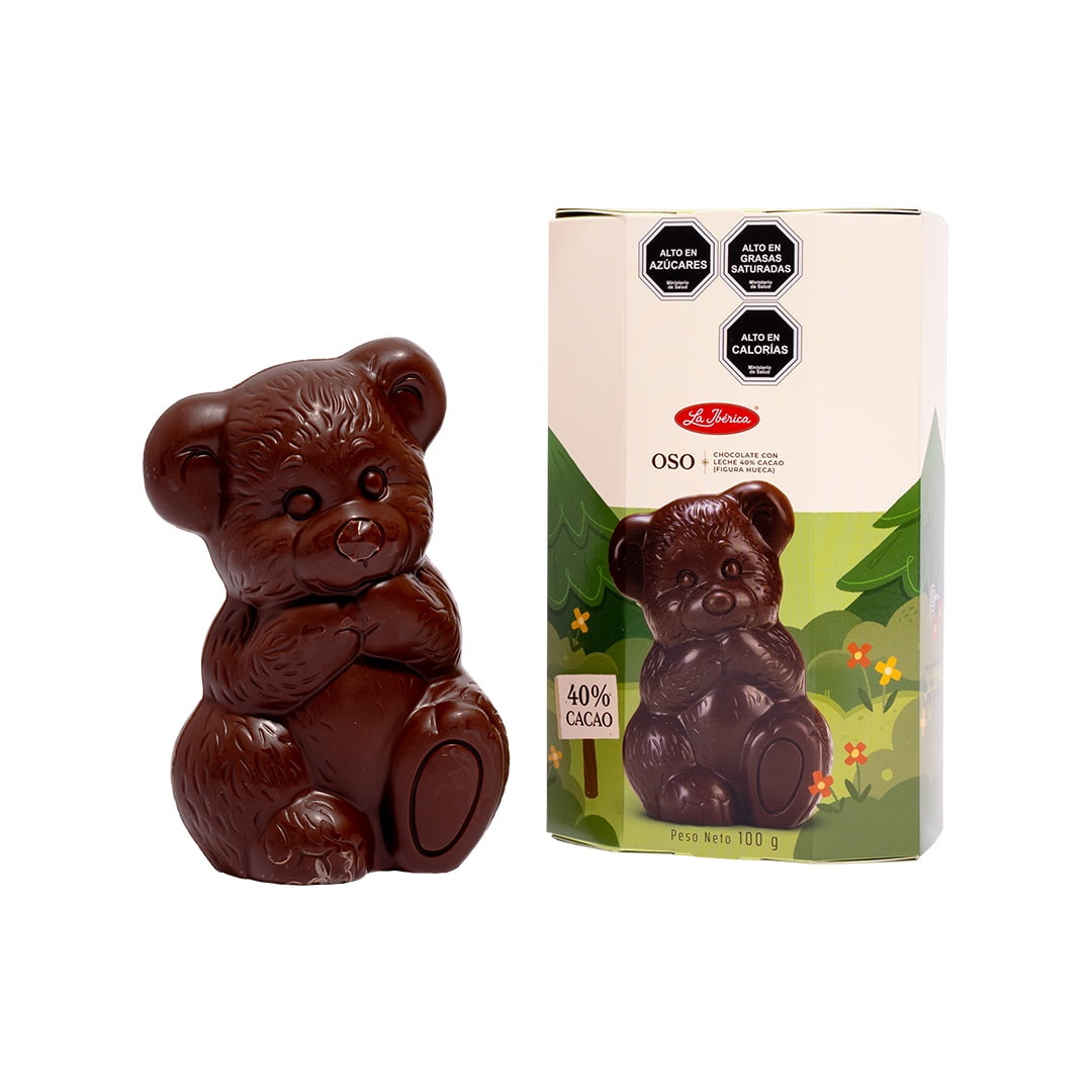 Chocolates La Ibérica - Oso De Chocolate 100g La Ibérica