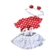 thumbnail image 1 of Ropa Para Mu?ecas De 20 Cm, Regalo Para Ni?as Y Ni?os, Elegante Y Desmontable, Bonito Atuendo Para Mu?ecas, Falda De Punta Ondulada Roja, 1 of 5