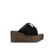 thumbnail image 1 of Sandalia tipo Chala PU Textil Mujer Taco Cuña Weide YQ03, 1 of 3