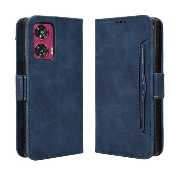 Funda Tipo Billetera FOXDOCK para Motorola Edge 50 Fusion 5G – Tapa Flip con Tarjetero