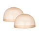thumbnail image 4 of Gorro de Peluca, Gorro de Peluca para Peluca con Malla Frontal, Gorros Calvos Transpirables de Nailon Invisible Fino Transparente Real, Accesorios Par Marrón, 4 of 5