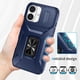 thumbnail image 4 of Funda Armada para iPhone 16 con Tapa Deslizante y Soporte Magnético Giratorio Azul, 4 of 5