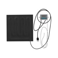 Magideal - Almohadilla Térmica Para Reptiles, Esterilla Térmica Para Reptiles, Almohadilla Térmica Eléctrica, Esterilla Térmica Para Terrarios, Almohadilla Térmi 30Cm X 30Cm