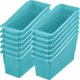 thumbnail image 1 of Soportes para libros y carpetas Really Good Stuff - Pack de 12 (color agua), 1 of 7