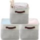 thumbnail image 1 of Set de 3 contenedores de almacenamiento Simple Houseware 38 x 28 cm gris, 1 of 9