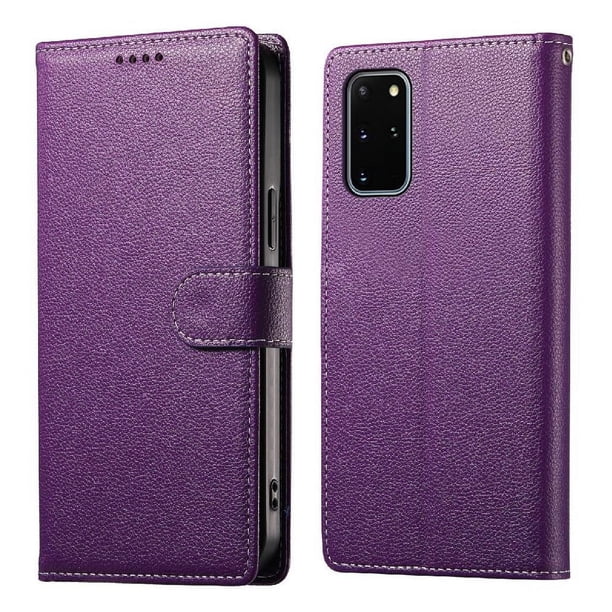 Funda para FOXDOCK Samsung Galaxy S20 Plus– Cuero Premium, 3 ranuras para tarjetas, Protección contra impactos