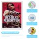 thumbnail image 3 of Red Dead Redemption Kits de Pintura de Diamantes para Adultos 5D DIY Diamond Art Kits Full Drill Diamond Dots para Regalo Decoración de Pared y Relajación Artes de Gemas 30*40cm, 3 of 6