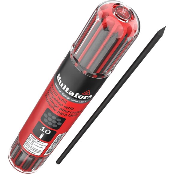 Hultafors Tools 650110 Dry Marker Refills HRD G, Graphite