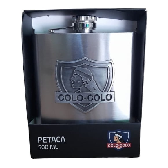 Petaca Colo Colo Acero Inoxidable 500 Ml Oficial