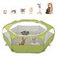 thumbnail image 1 of Carpa Playpen Pawaboo, impermeable, para animales pequeños, color verde, 1 of 8