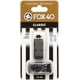 thumbnail image 1 of Whistle Fox 40 Classic, oficial, con cordón Break Away, negro, 1 of 8