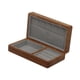 thumbnail image 3 of Joyero De Escritorio Estilo Vintage, Caja De Almacenamiento De Joyas Para Pendientes, Collares, Interior Gris, 3 of 3