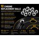 thumbnail image 2 of Bolas de Acero BC Precision 1,3 cm Cromadas - Pack de 10, 2 of 7