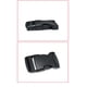 thumbnail image 4 of Hebilla de mochila de 1" de ancho con cierre de plástico y clip para casco, color negro, 4 of 5