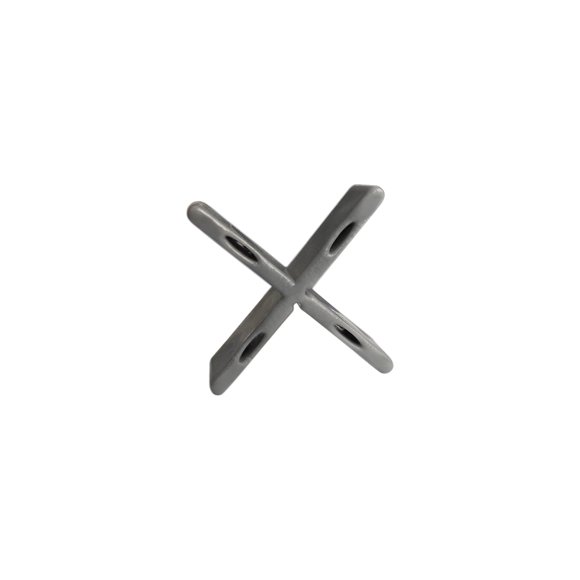 Espaciadores de adoquines de plástico Beliefaith de 15 x 3 mm (50 unidades), color gris