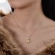 thumbnail image 4 of Collar Colgante de Gema de Diamantes de Alto Carbono con Citrino Triturado Corte Hielo de Plata Esterlina 925 100% Joyería Fina, 4 of 7