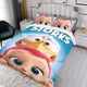 thumbnail image 3 of Cigüeñas Conjunto de sábanas temático, trío de piezas, cómodo y amigable con la piel, diseño único, regalo de decoración para el hogar para familiares, amigos y fans,173cm *218cm, 3 of 6
