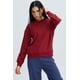 thumbnail image 1 of Polerón Mujer Oversize Bordado Burdeo, 1 of 4