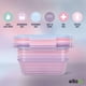 thumbnail image 3 of Contenedores de almacenamiento de alimentos Ello Snap & Nest, 4,5 tazas, juego de 10 piezas, 3 of 7