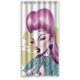 thumbnail image 1 of Cortina de ducha con diseño de chica elegante, juego de cortinas de baño con ganchos, tamaño 36 x 72 pulgadas, 1 of 3