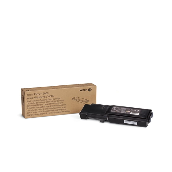Cartucho de Tóner Xerox Phaser 6600 Negro 3000 Páginas
