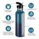thumbnail image 3 of Botella de agua Neihepal con aislamiento de acero inoxidable de 710 ml, paquete de 2, 3 of 7