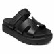 thumbnail image 2 of Sandalia Negro Mujer Ecocuero Amalfi T37 negro 37, 2 of 6