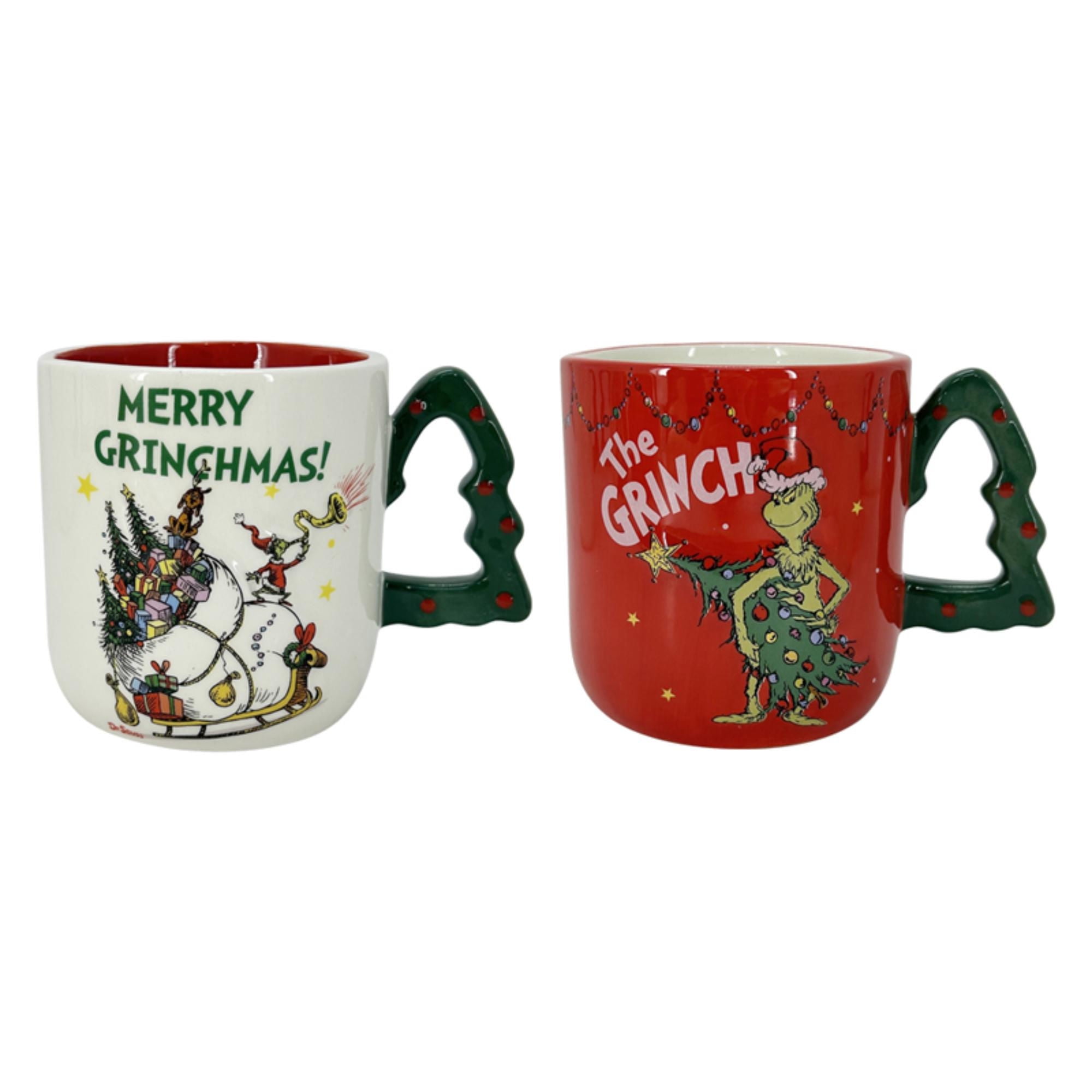 Tazon De Cerámica De Navidad Grinch 550 Ml, Producto Surtido, 1 Un