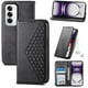 thumbnail image 2 of Funda Flip FOXDOCK para OPPO Reno 12 5G , Estilo Billetera con Diseño Rombo, Correa de Mano y Soporte, Uso Diario, 2 of 6